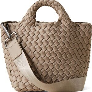 Naghedi St Barths small tote in cashmere/ tuckernuck